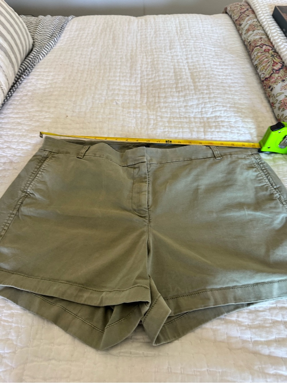 J. Crew Olive Green Women's Bermuda Shorts